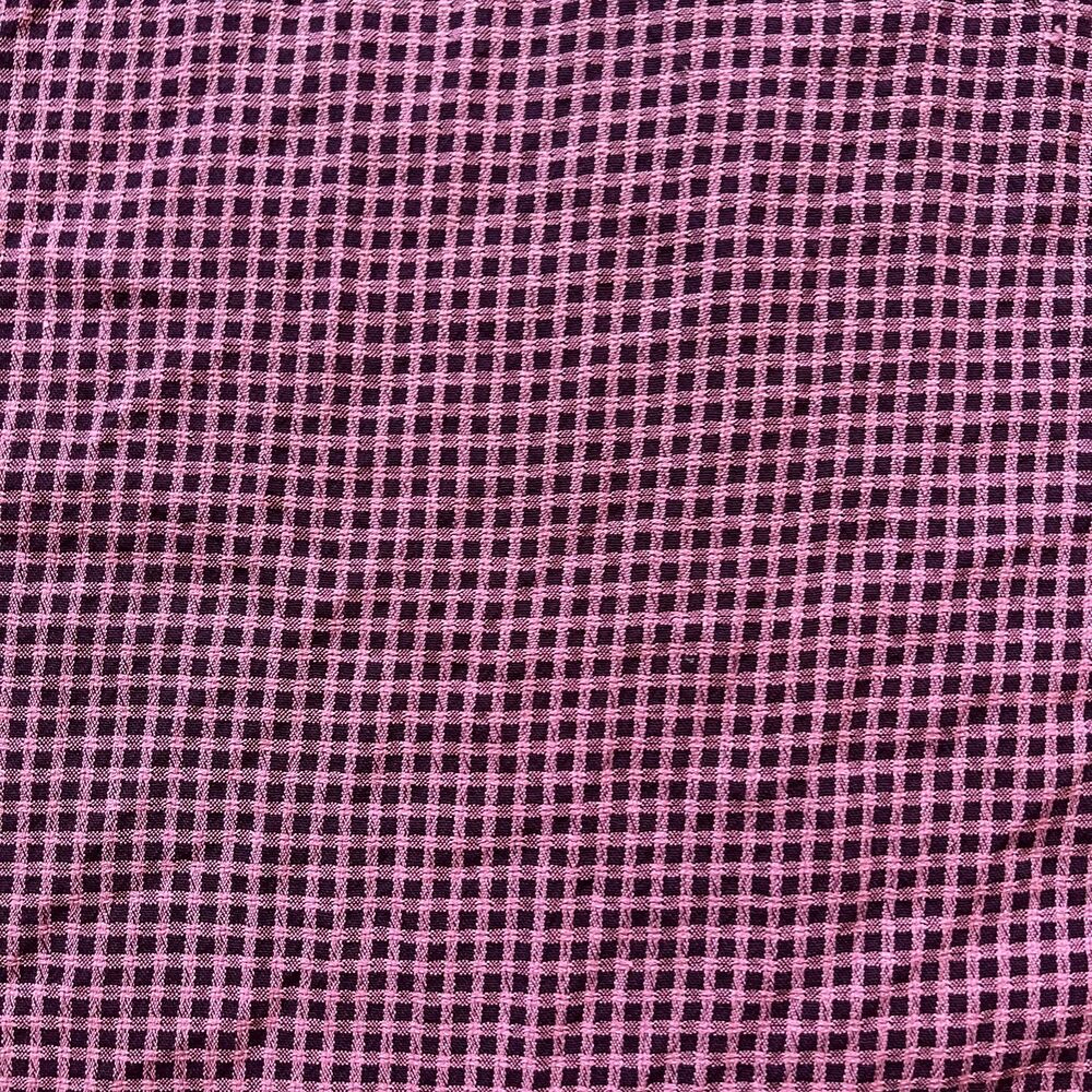 Cottagecore Vintage 90s Bobbie Brooks purple plum gingham whimsygoth dress - Picture 8 of 11